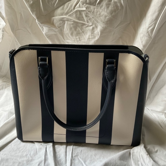 Kate spade Darcy Stripe large satchel/crossbody handbag - Picture 5 of 12